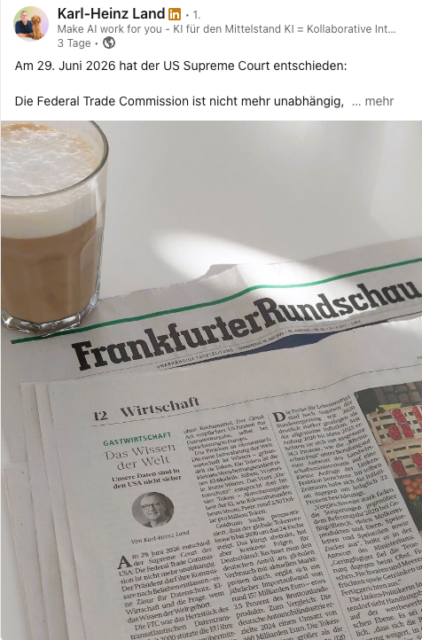 EUROPA HAT DIE ENTSCHEIDENDEN BAUSTEINE. JETZT BRAUCHT ES EIN SYSTEM.