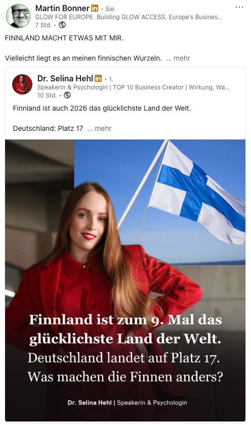 FINNLAND MACHT ETWAS MIT MIR. Martin Bonner • GLOW FOR EUROPE TRANSPARENCY: MODIFIED WITH GUNO AI